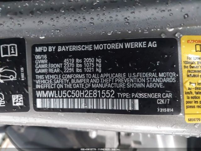 2017 MINI CLUBMAN WMWLU5C50H2E81552 Photo 8