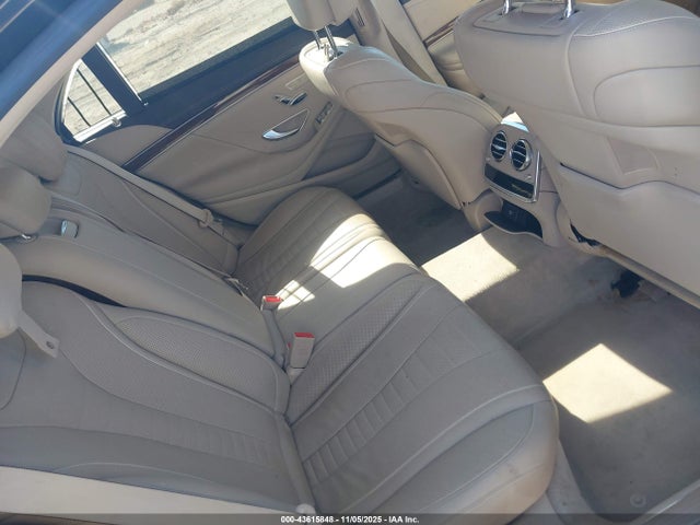 43615848 :رقم المزاد ، WDDUG8FB2FA078499 vin ، 2015 Mercedes-benz S 550 4matic مزاد بيع