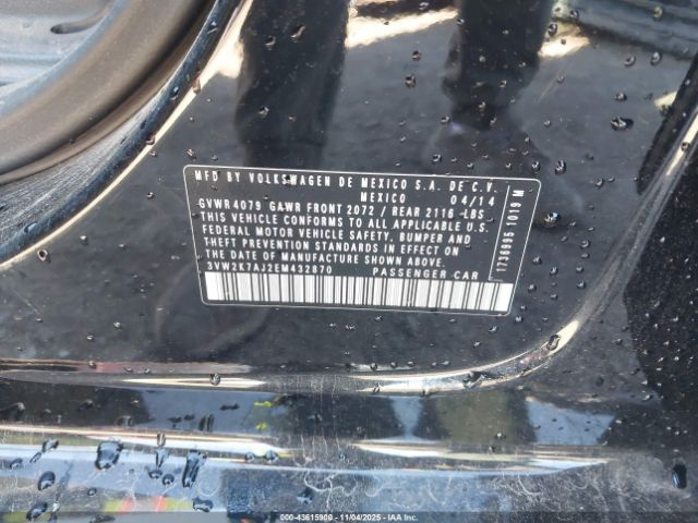 2014 VOLKSWAGEN JETTA 3VW2K7AJ2EM432870 Photo 8