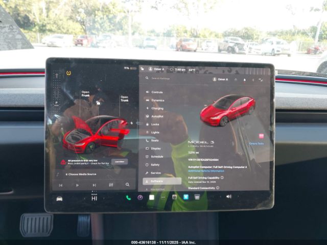 2025 TESLA MODEL 3 5YJ3E1EA2SF024584 Photo 6