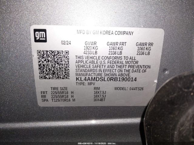 2024 BUICK ENCORE GX KL4AMDSL0RB190014 Photo 8