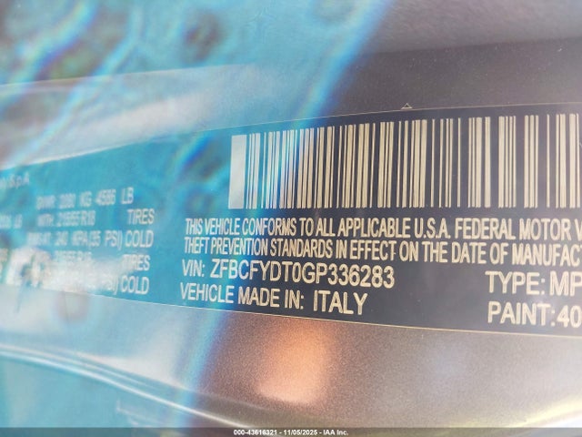 2016 FIAT 500X ZFBCFYDT0GP336283 Photo 8