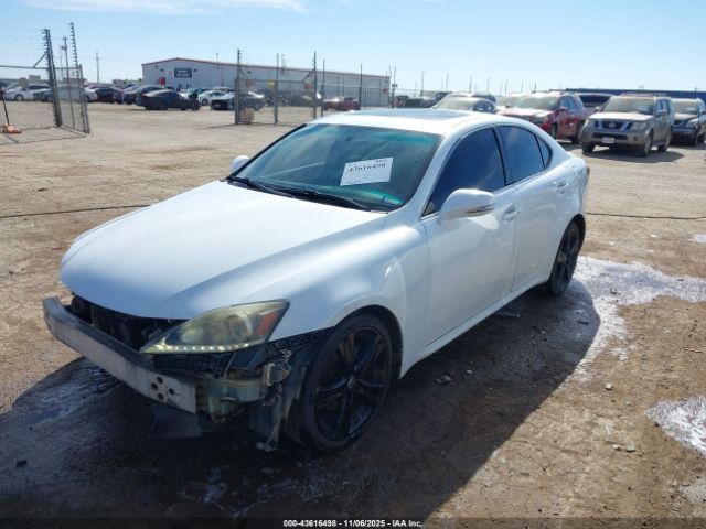 2012 LEXUS IS 250 JTHBF5C27C5166183 Photo 1
