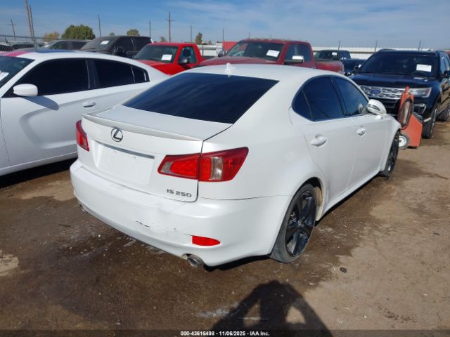 2012 LEXUS IS 250 JTHBF5C27C5166183 Photo 3