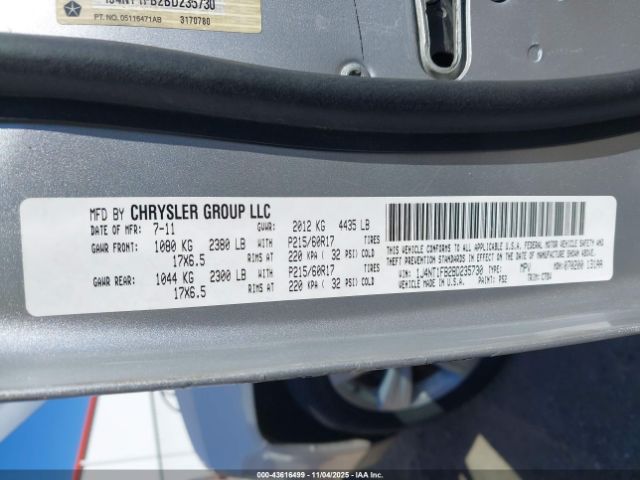 2011 JEEP COMPASS 1J4NT1FB2BD235730 Photo 8