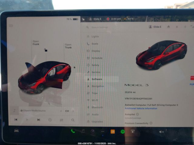 2023 TESLA MODEL 3 5YJ3E1EA2PF563391 Photo 6