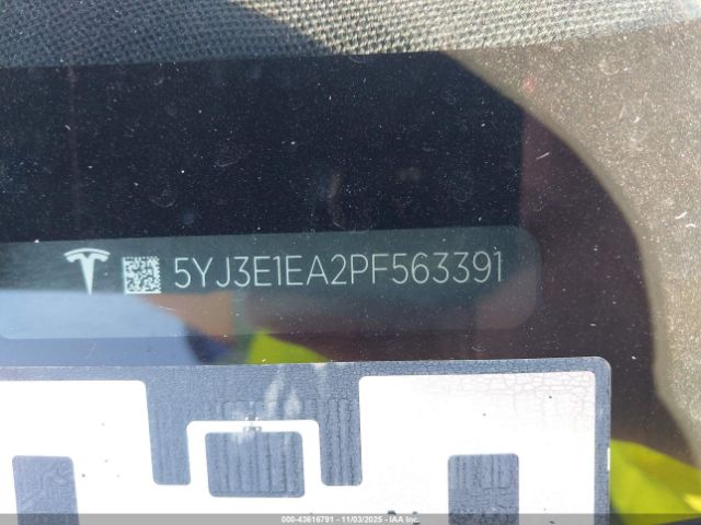 2023 TESLA MODEL 3 5YJ3E1EA2PF563391 Photo 8