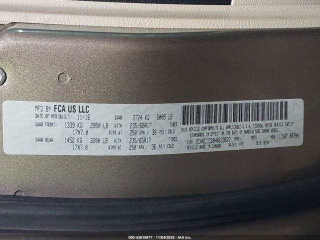 2017 CHRYSLER PACIFICA 2C4RC1CG9HR633627 Photo 8