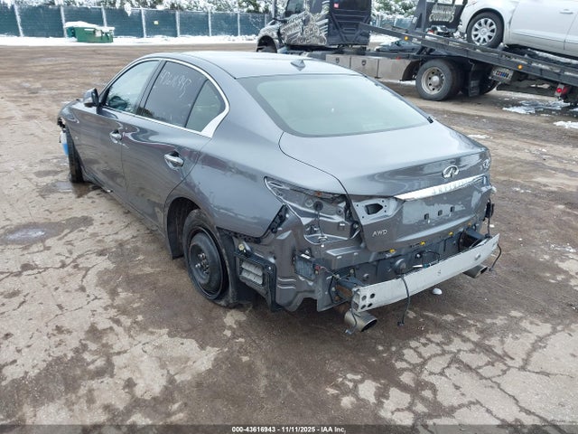 Продажа на аукционе авто 2019 Infiniti Q50 3.0t Luxe, vin: JN1EV7AR3KM594286, номер лота: 43616943
