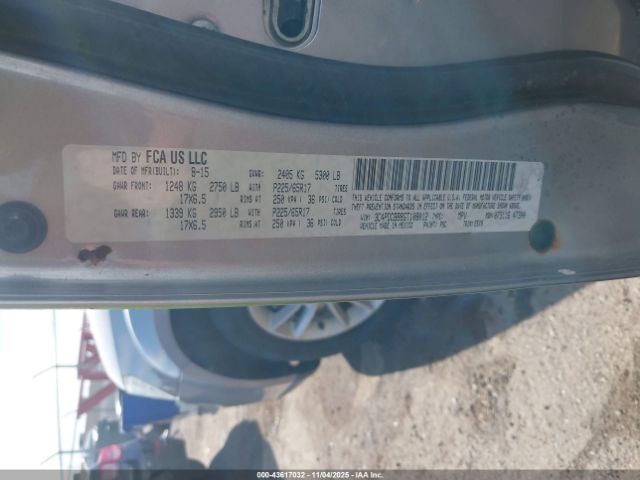 2016 DODGE JOURNEY 3C4PDCBB8GT108012 Photo 8