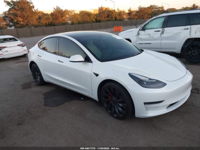 2022 TESLA MODEL 3 5YJ3E1EC4NF182513