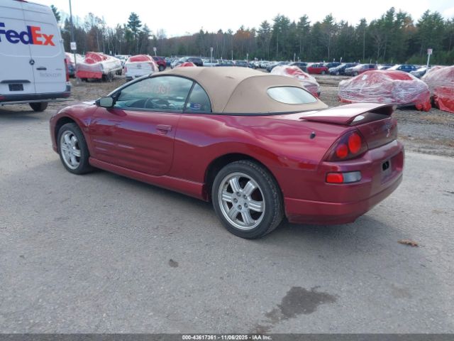 2001 MITSUBISHI ECLIPSE SPYDER 4A3AE85H91E045555 Photo 2