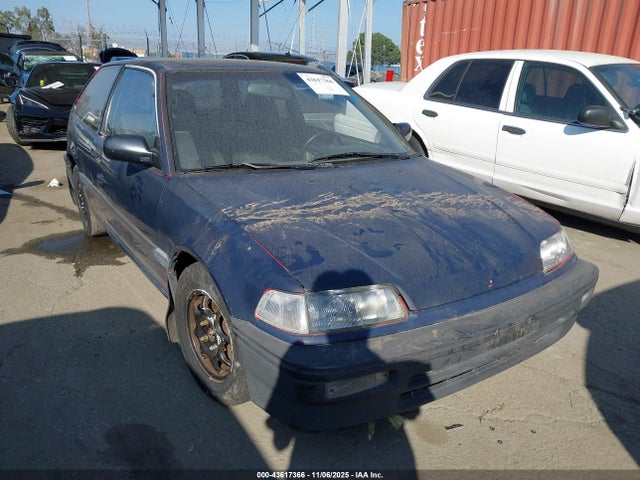 1989 HONDA CIVIC 2HGED6343KH546268