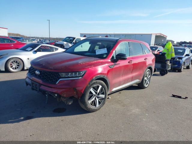 2021 KIA SORENTO 5XYRL4LC8MG004695 Photo 1