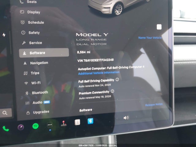 2026 TESLA MODEL Y 7SAYGDEE1TF342348 Photo 6