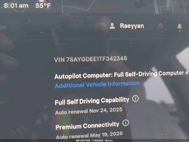 2026 TESLA MODEL Y 7SAYGDEE1TF342348 Photo 8
