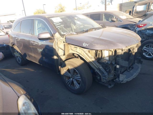2018 ACURA MDX 5J8YD3H32JL003619