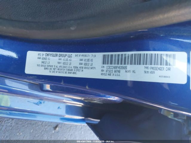 2015 CHRYSLER 200 1C3CCCAB9FN535026 Photo 8
