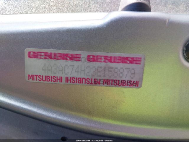 2003 MITSUBISHI ECLIPSE 4A3AC74H23E158879 Photo 8