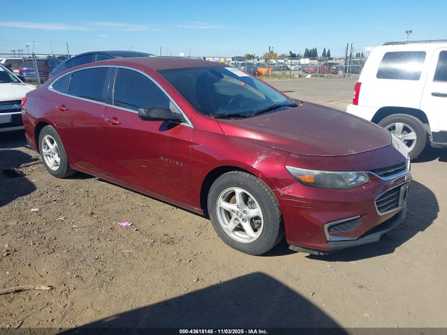 43618148 :رقم المزاد ، 1G1ZB5ST4GF275280 vin ، 2016 Chevrolet Malibu Ls مزاد بيع