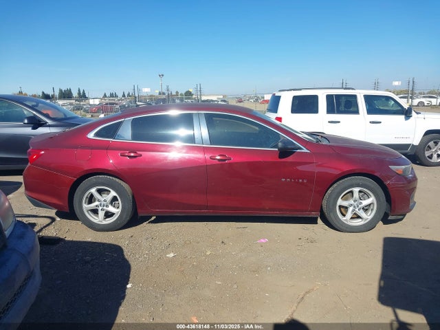 43618148 :رقم المزاد ، 1G1ZB5ST4GF275280 vin ، 2016 Chevrolet Malibu Ls مزاد بيع