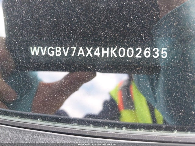 43618718 :رقم المزاد ، WVGBV7AX4HK002635 vin ، 2017 Volkswagen Tiguan 2.0t S مزاد بيع