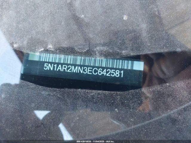 2014 NISSAN PATHFINDER 5N1AR2MN3EC642581 Photo 8