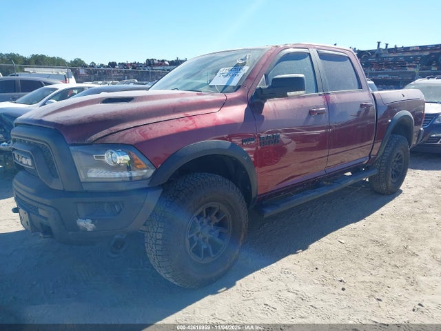 43618959 :رقم المزاد ، 1C6RR7YT3JS111899 vin ، 2018 Ram 1500 Rebel  4x4 5'7 Box مزاد بيع