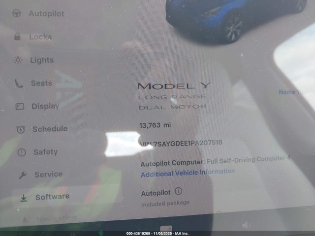 2023 TESLA MODEL Y 7SAYGDEE1PA207518 Photo 6