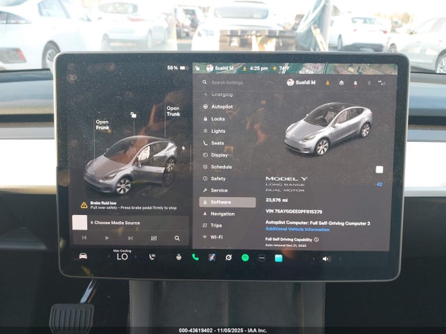 2023 TESLA MODEL Y 7SAYGDEE0PF615379 Photo 6