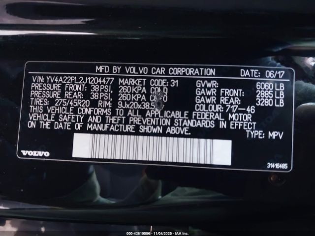 2018 VOLVO XC90 YV4A22PL2J1204477 Photo 8