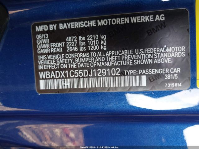 2013 BMW 335IS WBADX1C55DJ129102 Photo 8