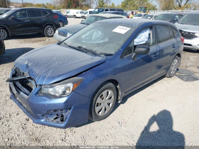 2015 SUBARU IMPREZA JF1GPAA64F8247640 Photo 1