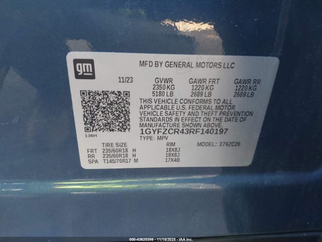 2024 CADILLAC XT4 1GYFZCR43RF140197 Photo 8