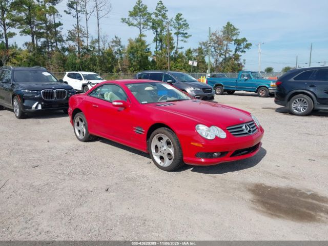 2005 MERCEDES-BENZ SL 500 WDBSK75F55F096526