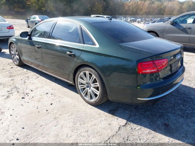 2012 AUDI A8 L WAURVAFD4CN011158 Photo 2