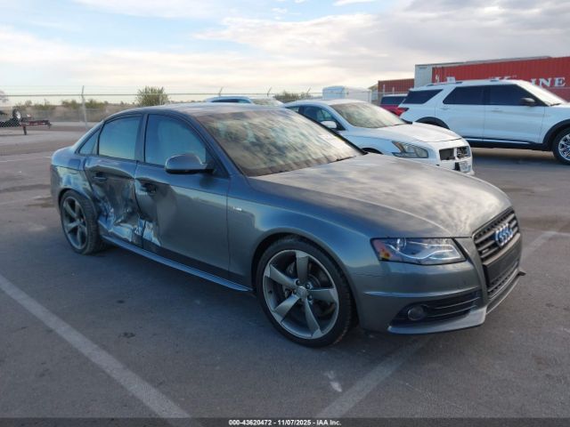 2012 AUDI A4 WAUKFAFL3CN007785