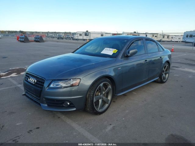 2012 AUDI A4 WAUKFAFL3CN007785 Photo 1