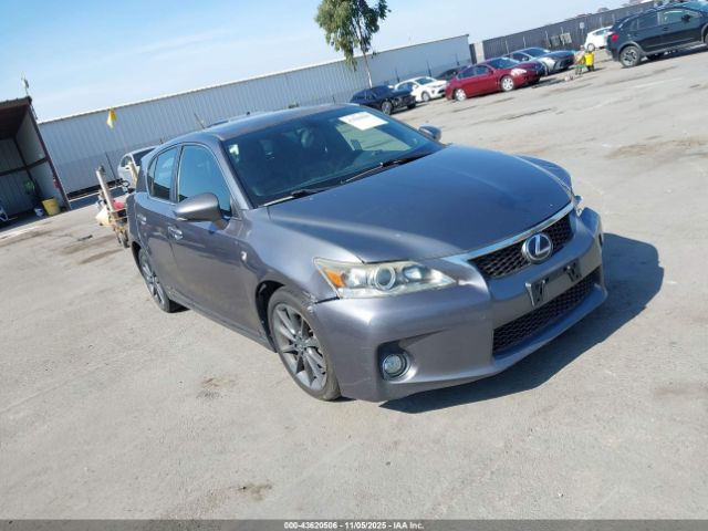 2013 LEXUS CT 200H JTHKD5BH3D2168916