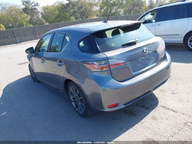 2013 LEXUS CT 200H JTHKD5BH3D2168916 Photo 2