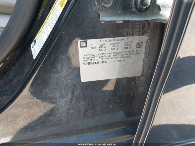 2018 CHEVROLET CRUZE 1G1BF5SM6J7133156 Photo 8