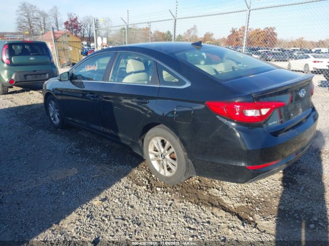 2017 HYUNDAI SONATA 5NPE24AF1HH592842 Photo 2