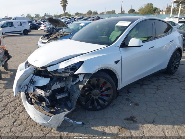 2022 TESLA MODEL Y 7SAYGDEF7NF407652 Photo 1