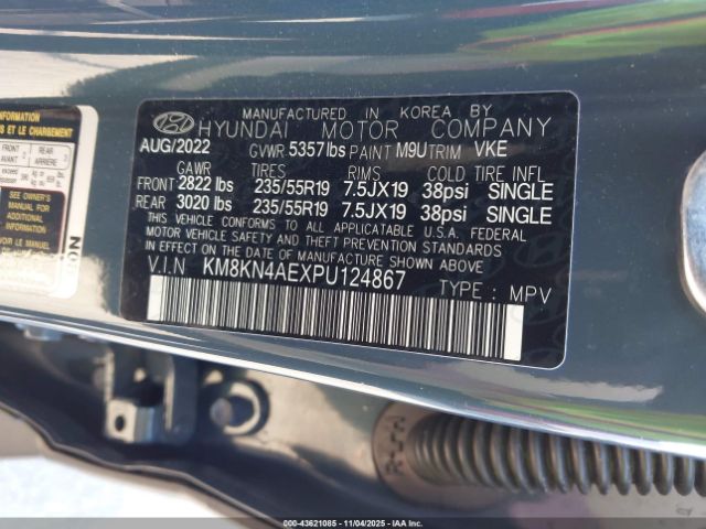 2023 HYUNDAI IONIQ 5 KM8KN4AEXPU124867 Photo 8