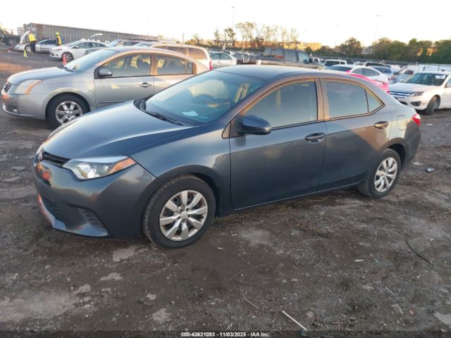 2014 TOYOTA COROLLA 2T1BURHE3EC062023 Photo 1