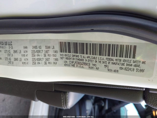 1C4PJMDN1LD568120 Jeep Cherokee