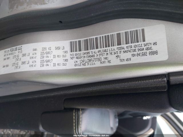 2015 JEEP CHEROKEE 1C4PJLCB0FW737263 Photo 8