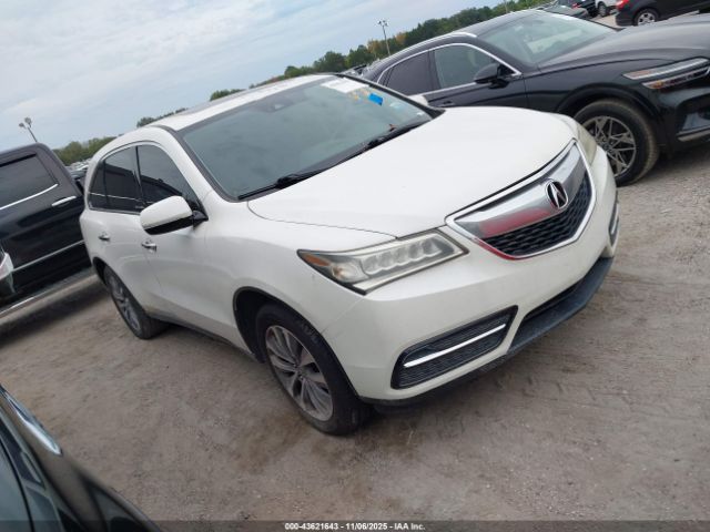 2016 ACURA MDX 5FRYD3H4XGB021903