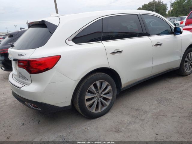 2016 ACURA MDX 5FRYD3H4XGB021903 Photo 3