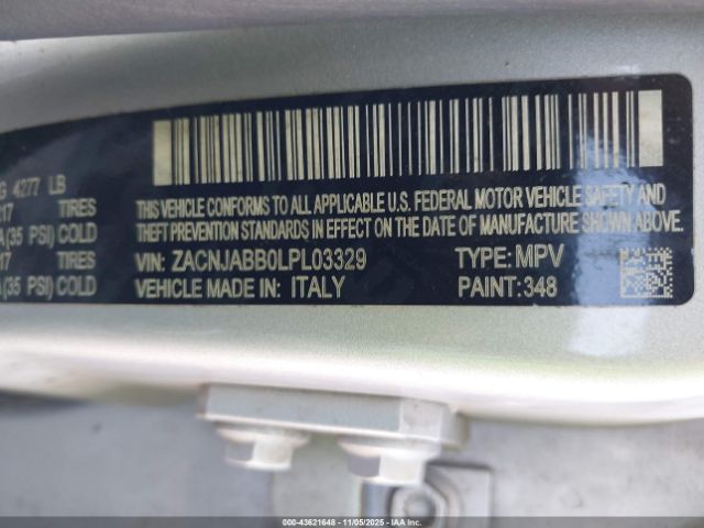 2020 JEEP RENEGADE ZACNJABB0LPL03329 Photo 8